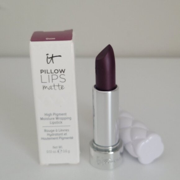 It Cosmetics Pillow Lips Matte High Pigment Lipstick GAZE 0.13 oz New with Box - Picture 2 of 6